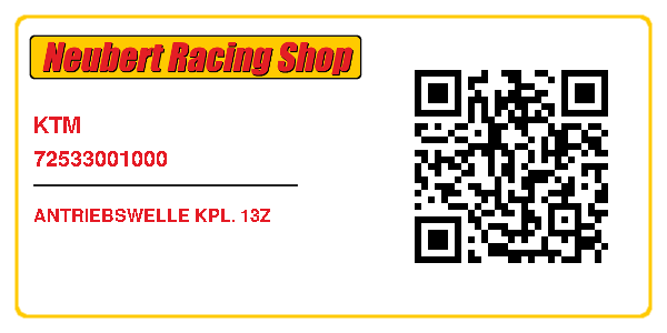 KTM 72533001000