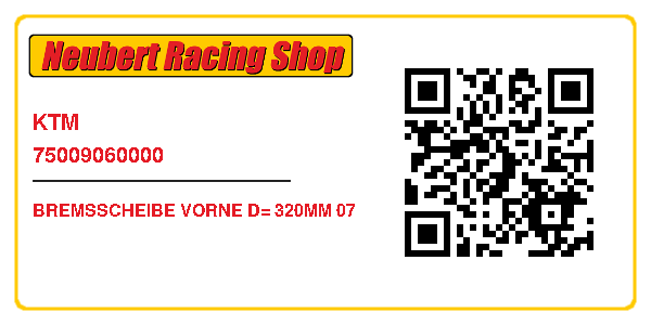 KTM 75009060000
