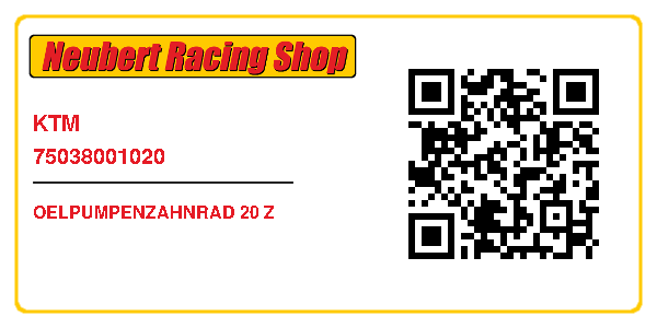 KTM 75038001020