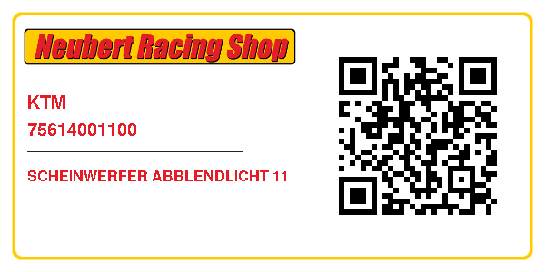 KTM 75614001100