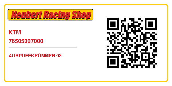 KTM 76505007000