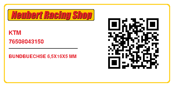 KTM 76508043150