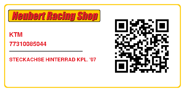 KTM 77310085044