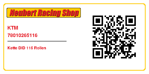 KTM 78010265116