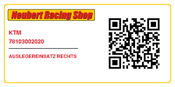 KTM 78103002020