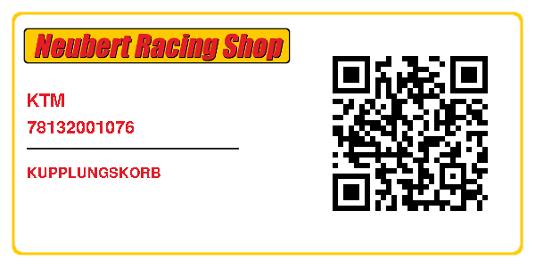 KTM 78132001076