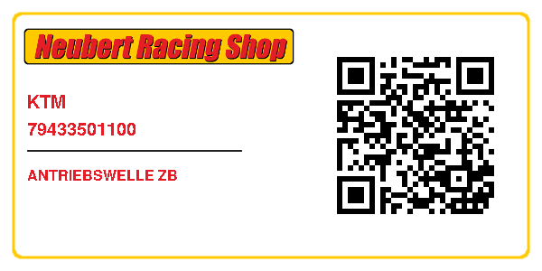 KTM 79433501100