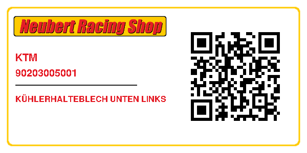 KTM 90203005001