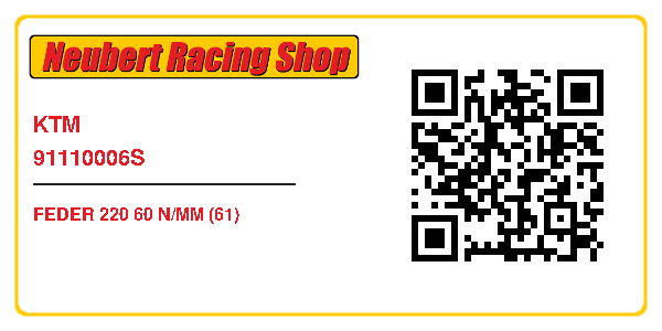 KTM 91110006S