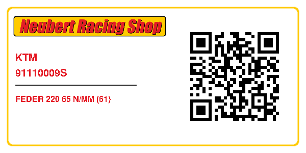 KTM 91110009S