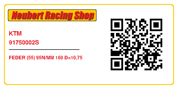 KTM 91750002S