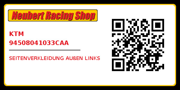 KTM 94508041033CAA
