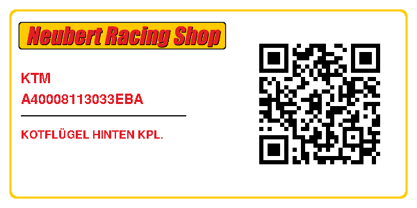 KTM A40008113033EBA