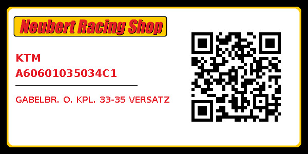 KTM A60601035034C1