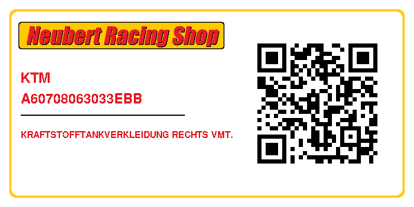 KTM A60708063033EBB