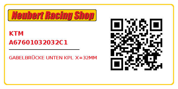 KTM A67601032032C1