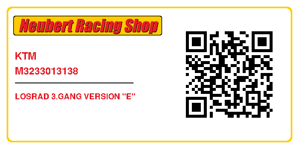 KTM M3233013138