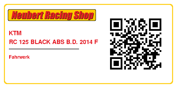 KTM RC 125 BLACK ABS B.D. 2014 F
