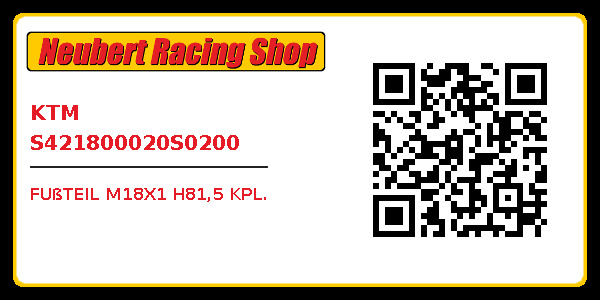 KTM S421800020S0200