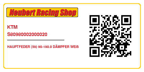 KTM S80980002000020