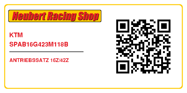 KTM SPAB16G423M118B