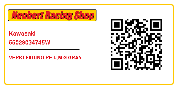 Kawasaki 55028034745W