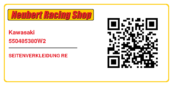 Kawasaki 550485380W2