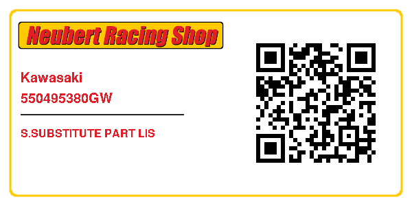 Kawasaki 550495380GW