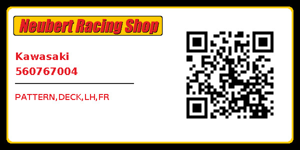 Pattern,deck,lh,fr Kawasaki 560767004