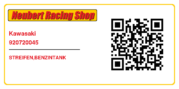 Kawasaki 920720045