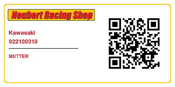 Kawasaki 922100318