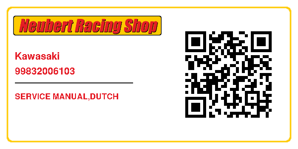 Kawasaki 99832006103