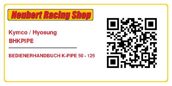 Kymco / Hyosung BHKPIPE