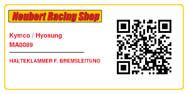 Kymco / Hyosung MA0089