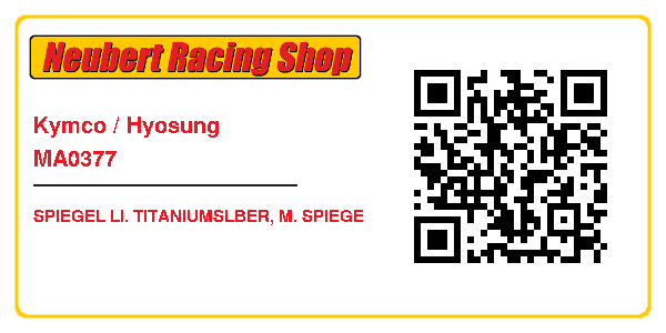 Kymco / Hyosung MA0377