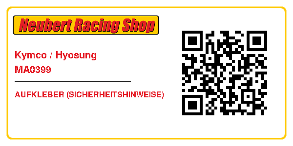 Kymco / Hyosung MA0399