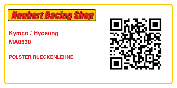 Kymco / Hyosung MA0558