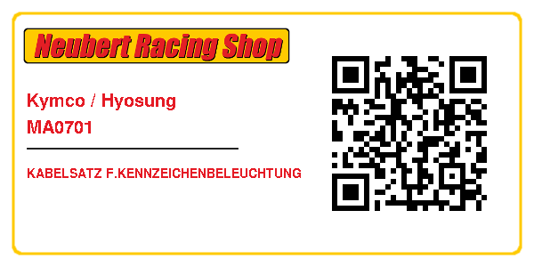 Kymco / Hyosung MA0701