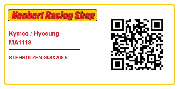 Kymco / Hyosung MA1118