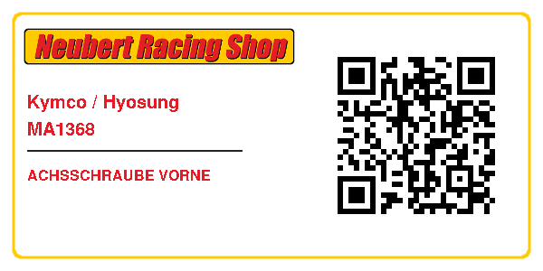 Kymco / Hyosung MA1368