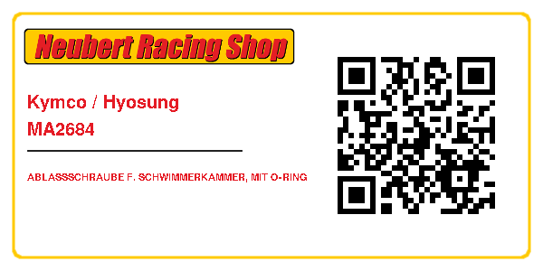 Kymco / Hyosung MA2684