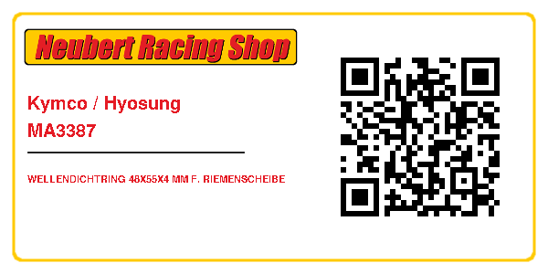 Kymco / Hyosung MA3387