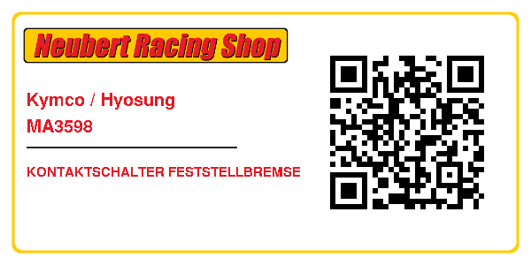 Kymco / Hyosung MA3598