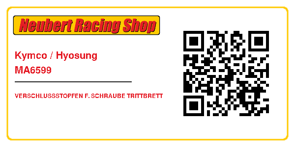 Kymco / Hyosung MA6599