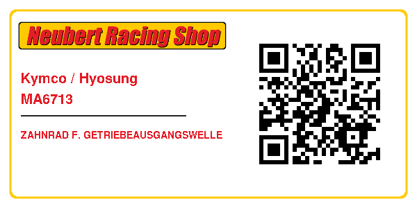 Kymco / Hyosung MA6713