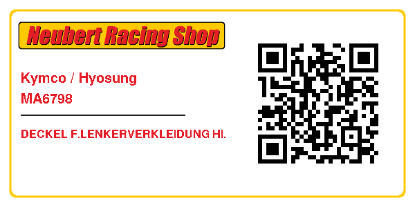 Kymco / Hyosung MA6798