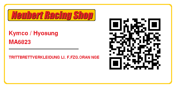 Kymco / Hyosung MA6823
