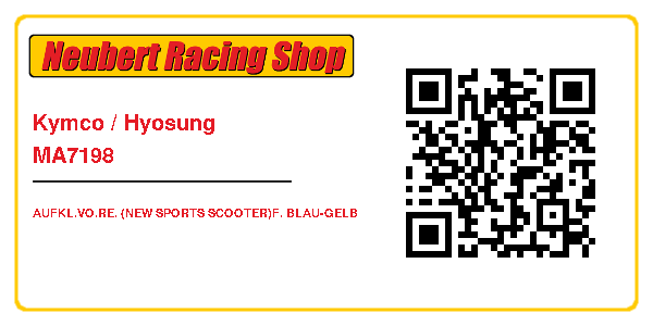 Kymco / Hyosung MA7198