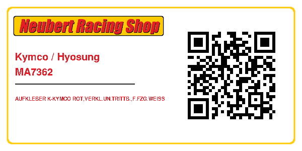 Kymco / Hyosung MA7362