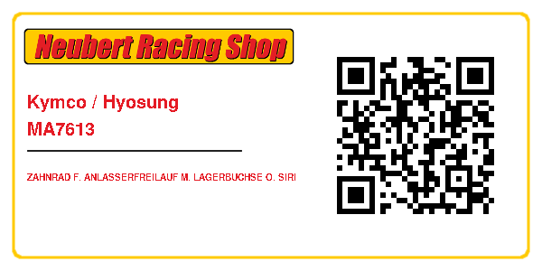 Kymco / Hyosung MA7613